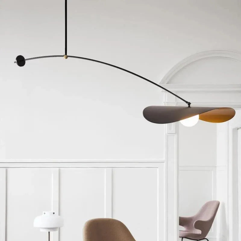 Myrna Wall Mobile Chandelier: Industrial Nordic Design Long Arm Lamp for Home and Restaurant