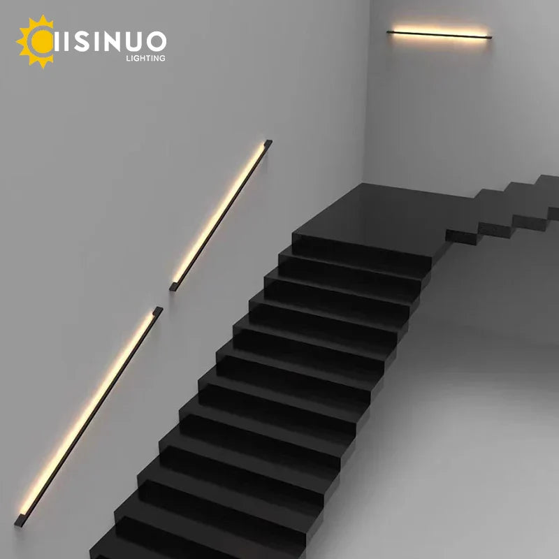 LED Long Wall Lamp for Modern Minimalist Interior Lighting
