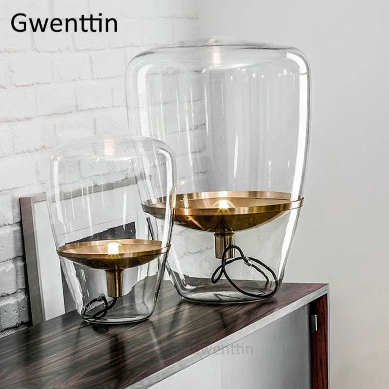 Glass Balloons LED Table Lamp for Home Decor and Bedroom Lighting