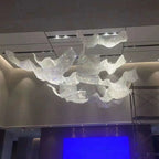 Modern Art Irregular Chandelier: Nordic Design, LED Lights, Customizable for Hotels