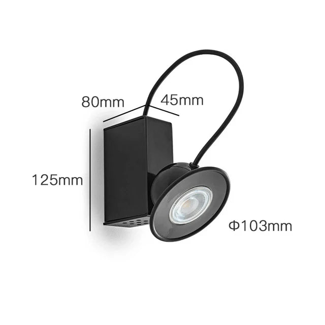 Modern Magnetic Reading Light for Bedroom Desk or Living Room