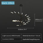 Fireworks LED Chandelier Light for Indoor Living Dining Bedroom Hall Decor