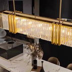 Crystal LED Chandelier: Modern Luxury Dining Room Kitchen Lighting Fixtures