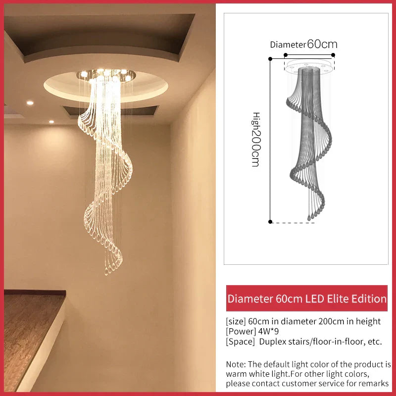 Rotating Villa Hollow Pendant Light