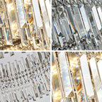 Crystal Ceiling Lamp: Modern Minimalist Light Luxury for Home Indoor Lighting