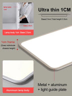 LED Ceiling Light: Nordic Style Ultra Thin Square Lamp for Living Room and Bedroom