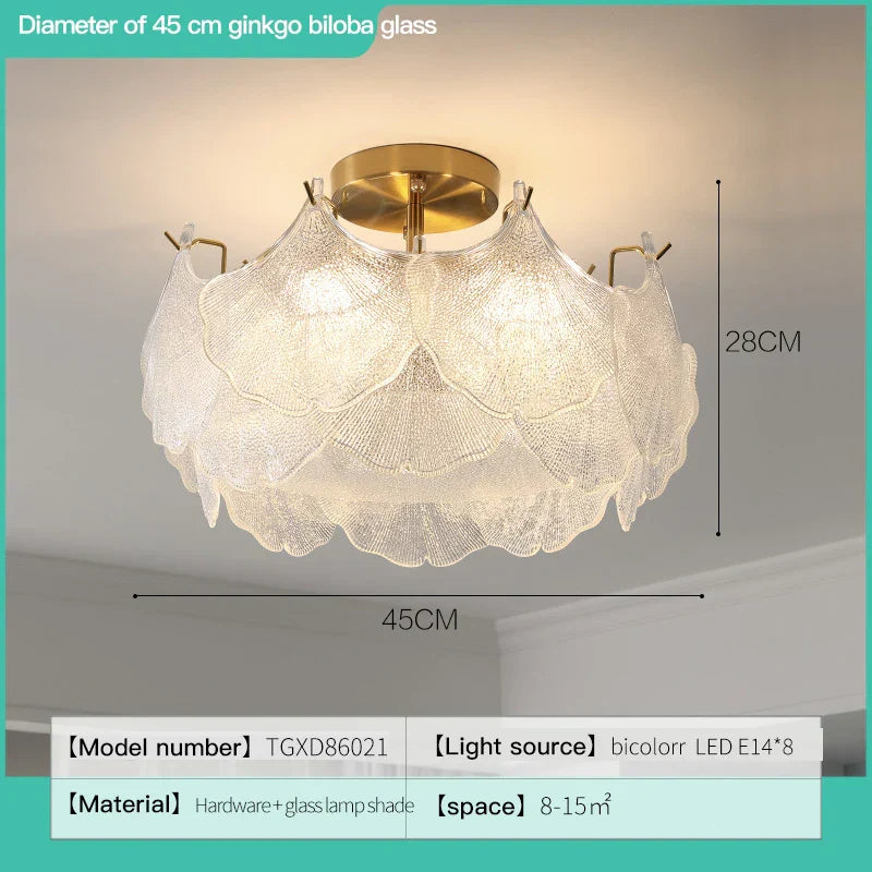 Shell Chandelier: Modern French Luxury Lighting for Nordic INS Wind Bedroom