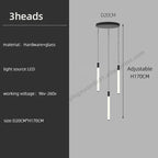 Modern LED Chandelier Pendant Light for Loft Staircase Lighting