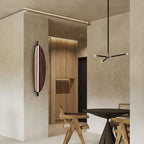 Wood Grain LED Wall Lamp: Minimalist Wabi Sabi Style Nordic Fixtures