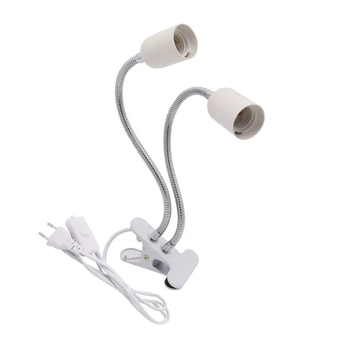 Clip on Desk Light for Bed Headboard with Switch