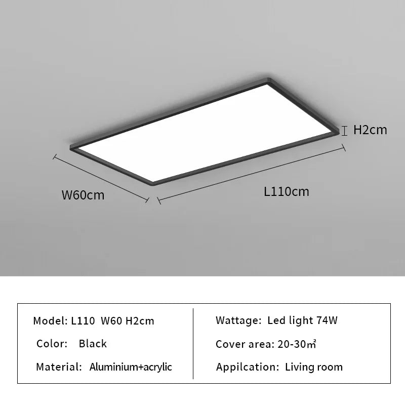 LED Ceiling Lights for Home Deco - Minimalist Modern Lighting Fixture