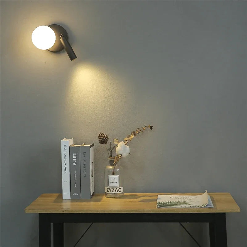 Postmodern LED Wall Lamp for Luxury Living Room, Bathroom, and Bedside Decor