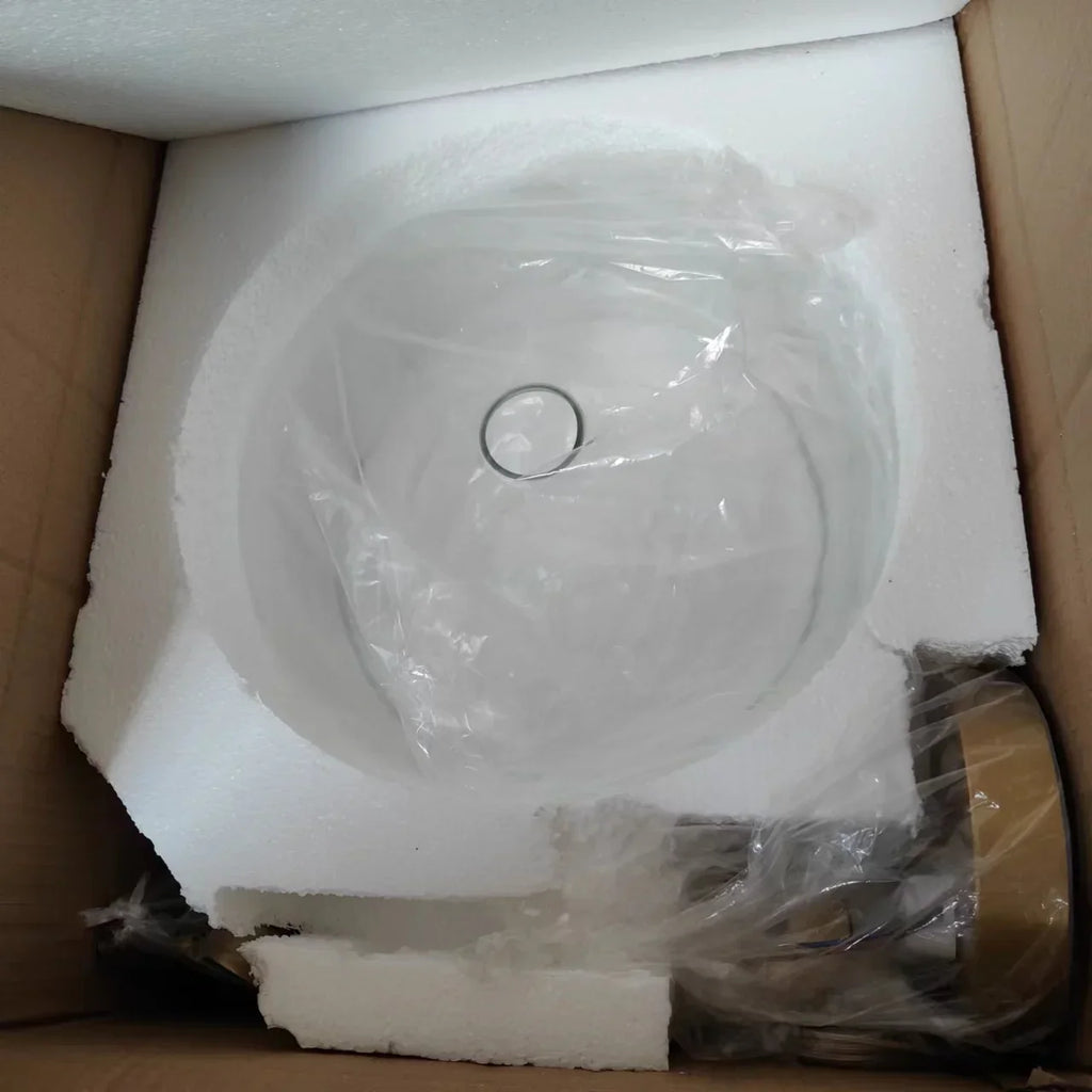 Bucket Glass Pendant Lamp LED Modern Hanging Lights for Dining Room Kitchen Home Décor