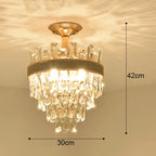 Crystal LED Ceiling Chandelier for Home Decor