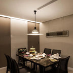 Flying Saucer Chandelier: Luxury LED Indoor Pendant Lighting for Restaurant, Bar, Bedroom.