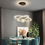 Circle Ring Pendant Light Chandelier Modern Living Room Bedroom Lamps Ceiling Luminaire