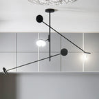 Minimalist Rotatable LED Chandelier: Nordic Design for Bedroom, Dining Room, Kitchen