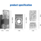 Outdoor LED Wall Light Dusk to Dawn Sensor Matte Black Waterproof Sconce