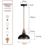 Nordic Industrial Pendant Lights Chandelier for Home Decor LED Lighting