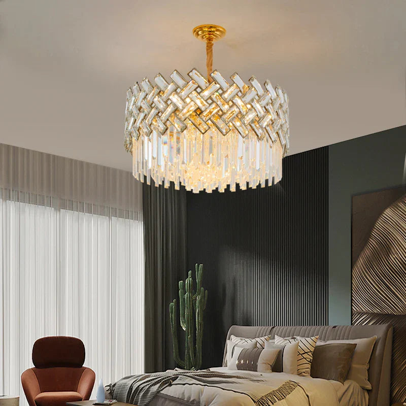 Crystal Chandelier Pendant Lights, Modern Luxury Ceiling Lamp for Home Decoration
