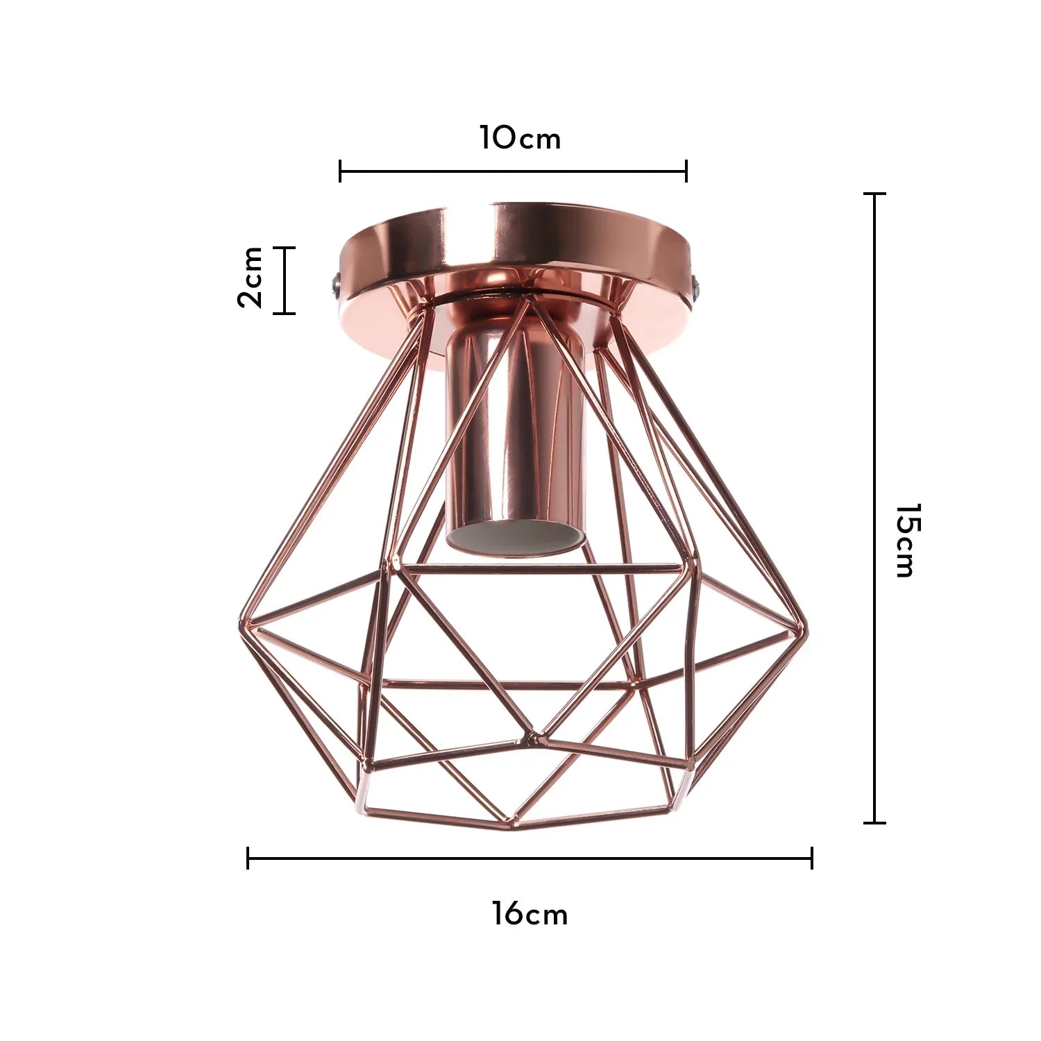Metal Cage Wall Lights Modern Industrial Lighting for Bedroom and Hallway
