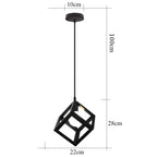 Retro Loft Industrial Pendant Light Chandelier Home Kitchen Decor Lampshade