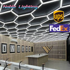 Honeycomb LED Ceiling Light for Car Showroom and Workshop