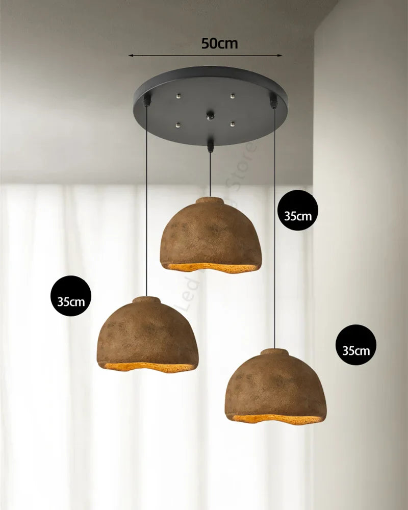 Japanese Style Resin Pendant Lights for Home Decor and Lighting Needs