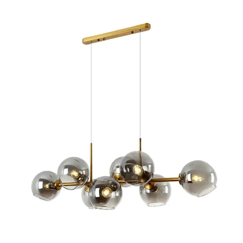 Postmodern Bean Chandelier for Living and Dining Rooms by Samsarah Lighting