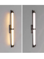 LED Glass Wall Lamp for Living Room Bedroom Café Restaurant, Minimalist Postmodern Design