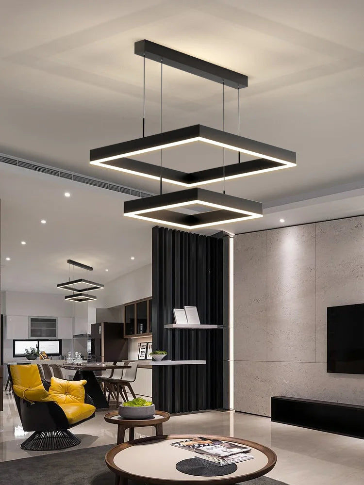 Modern LED Chandelier for Home Interior Decor Bedroom Living Room Lighting