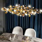 Copper Branch Pendant Chandelier for Luxury Living Room & Restaurant