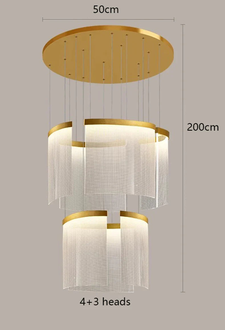 Modern LED Ceiling Lamp Chandelier for Bedroom Dining Room Lighting