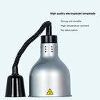 Electric Heat Lamp: Adjustable Kitchen Fixture for Food Preservation