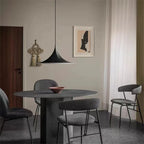 Semi Pendant Single Head Horn Lamp for Dining Room and Bedroom