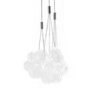 Modern Glass Ball LED Pendant Lamps for Kitchen Bedroom Living Room Lighting