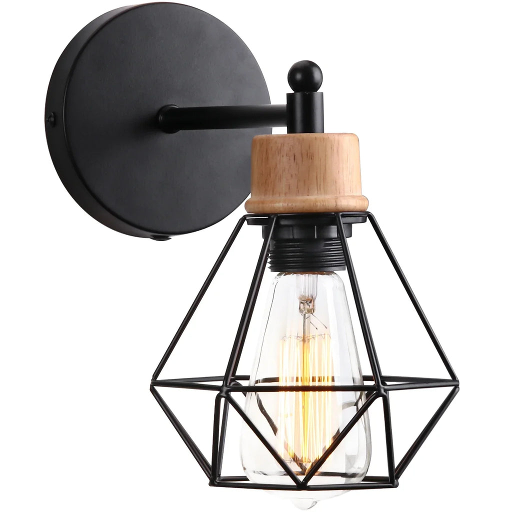 Nordic Macarons Wall Sconce Light for Living Room Bedroom, E27 Base Fixture