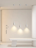 Long Tube LED Pendant Light for Bedside, Dining Room, Bar - Modern Minimalist Design