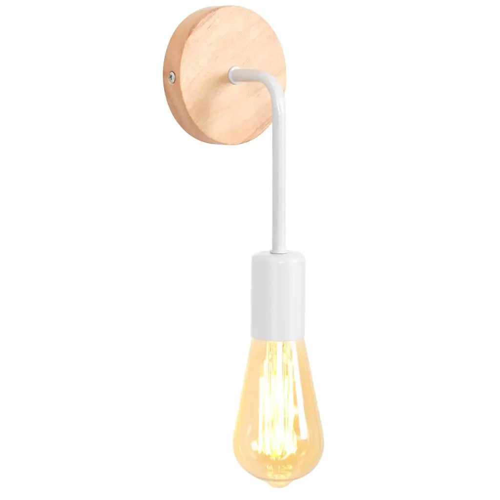 Wooden Wall Lights Nordic Wall Lamps Modern Wall Sconce for Bedroom Bedside Lamp