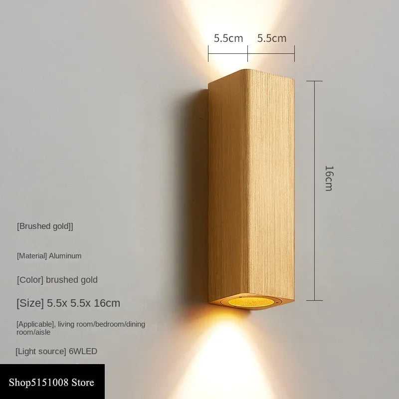 LED Indoor Wall Lamp for Corridor Bedroom Lighting Decor Sconce