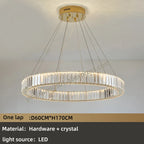 Crystal Chandelier: Modern Luxury Golden Lighting for Villa, Duplex Hall
