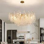 Gold Tree Branch Chandelier: Elegant European Style Pendant Light for Home Decor