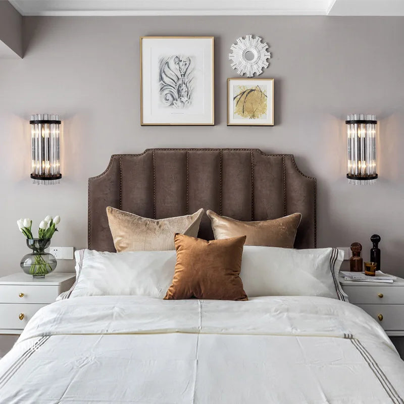 Crystal Luxury Wall Lamp for Modern Bedroom, Living Room, Staircase - LED Indoor Lighting