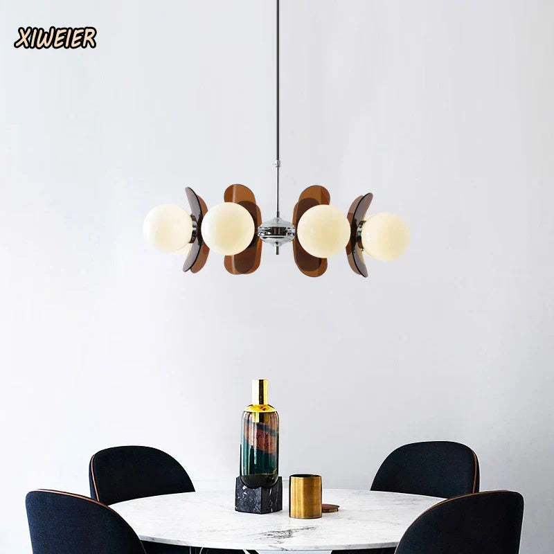 Antique Style Chandelier for Restaurant, Living Room, Bedroom - Warm & Minimalist