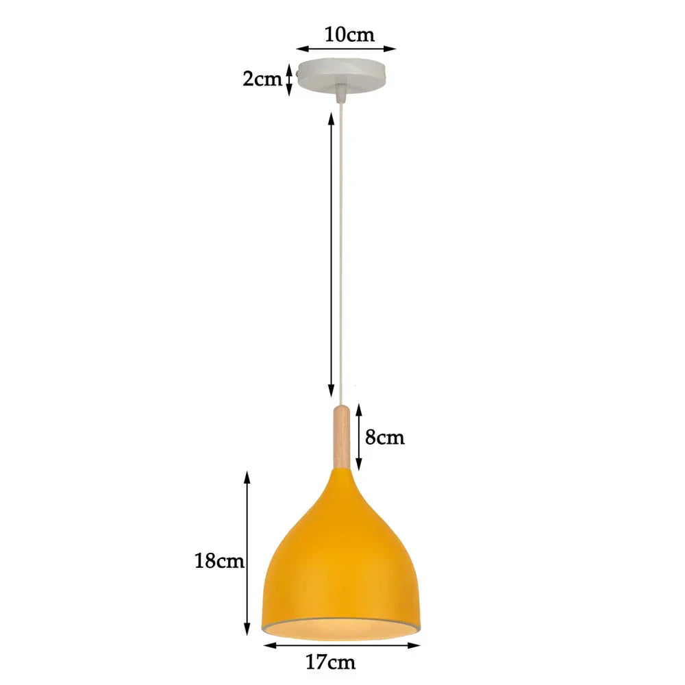 Modern Retro Loft Pendant Light Vintage Industrial Hanging Lamp Fixture