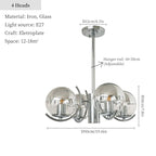 Modern Bauhaus Hanging Ceiling Lamps for Home Decor, Bedroom, Restaurant, Shop