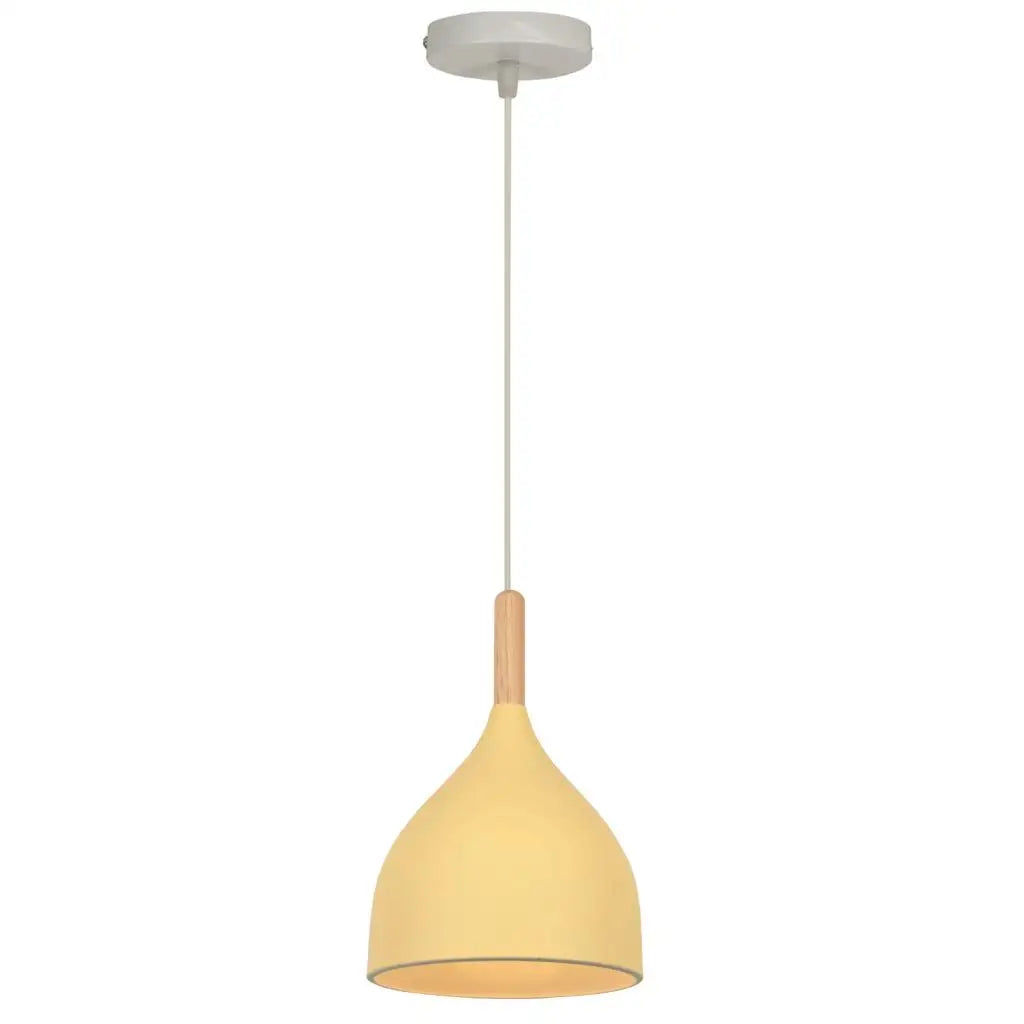 Modern Wood Pendant Light for Home, Kitchen, and Living Room