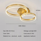 Modern Minimalism Round Ring Ceiling Lamp LED Lighting Fixture
