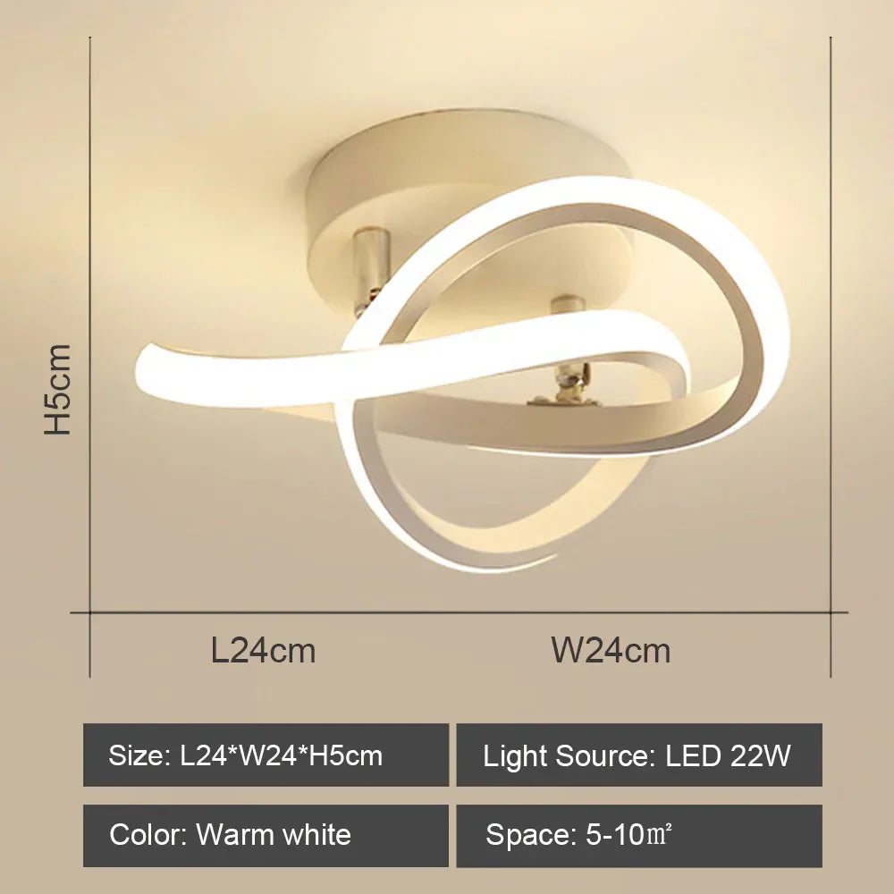 LED Ceiling Light for Modern Living Room Bedroom Lighting