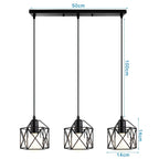Industrial Wood Pendant Chandelier for Dinning Living Room Kitchen LED Fixture